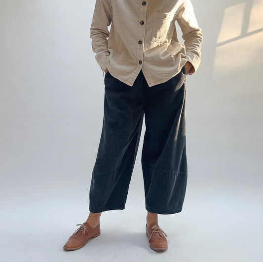Cut Loose | Lux Corduroy Lantern Pant in Gull