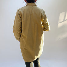 Load image into Gallery viewer, Cut Loose | Long Lux Corduroy Shirt in Mustard Seed
