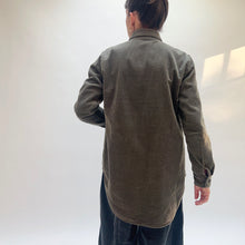 Load image into Gallery viewer, Cut Loose | Long Lux Corduroy Shirt in Kelp
