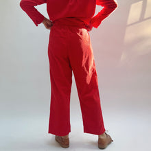 Load image into Gallery viewer, Cut Loose | Lux Corduroy Button Pleat Pant in Roulette
