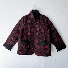 Load image into Gallery viewer, Habitat | Reversible Quilt Puffer Jacket in Wine

