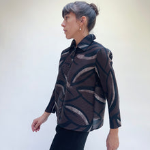Load image into Gallery viewer, Olivia by Habitat | Parisian Pleats Night Out Jacket in Chocolate
