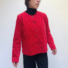 Load image into Gallery viewer, Cut Loose | Velour Crop Jacket in Roulette
