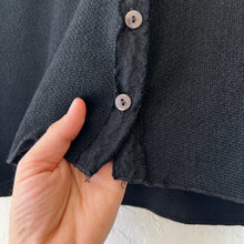 Load image into Gallery viewer, Cut Loose | Marble Knit Cropped Cardigan in Black
