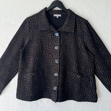 Load image into Gallery viewer, Habitat | Mosaic Crinkle Crepe Swing Jacket in Lichen
