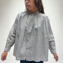 Load image into Gallery viewer, Ichi Antiquités | Striped Linen Shirt in White
