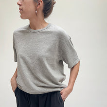Load image into Gallery viewer, Ichi Antiquités | Cotton Tee in Grey
