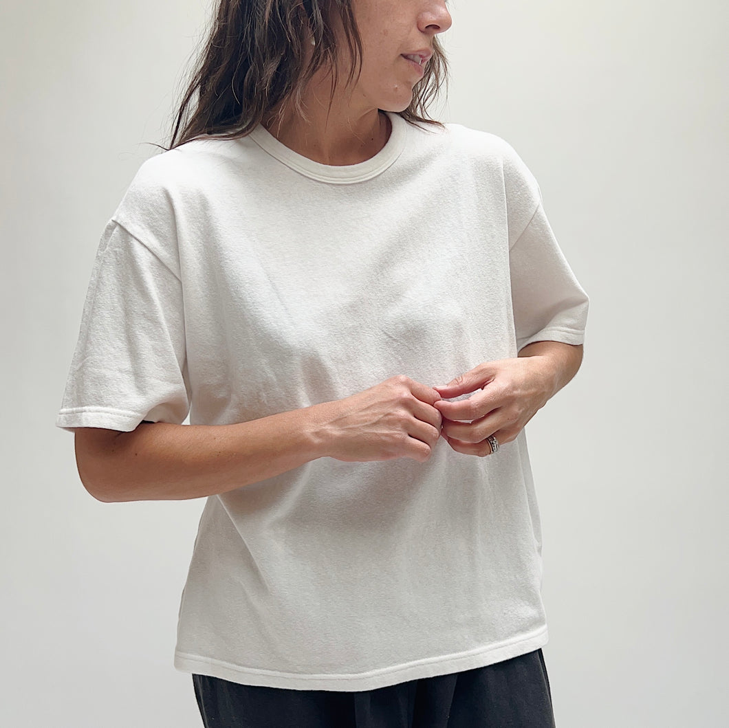 Ichi Antiquités | Cotton Tee in White