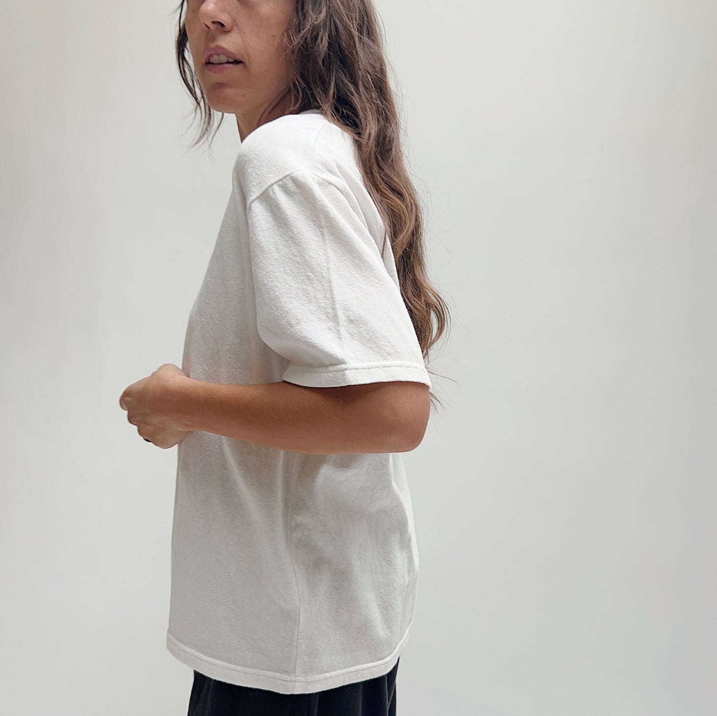 Ichi Antiquités | Cotton Tee in White