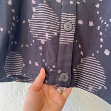 Load image into Gallery viewer, Mona Lisa | Ruched Collar Modern Circle Fleece Lined Jacket in Black
