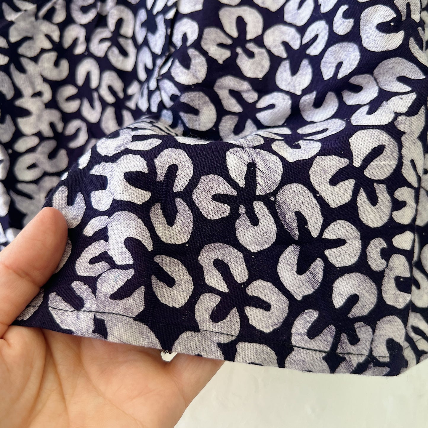Fahari Bazaar | Sula Skirt in Black & White Clover