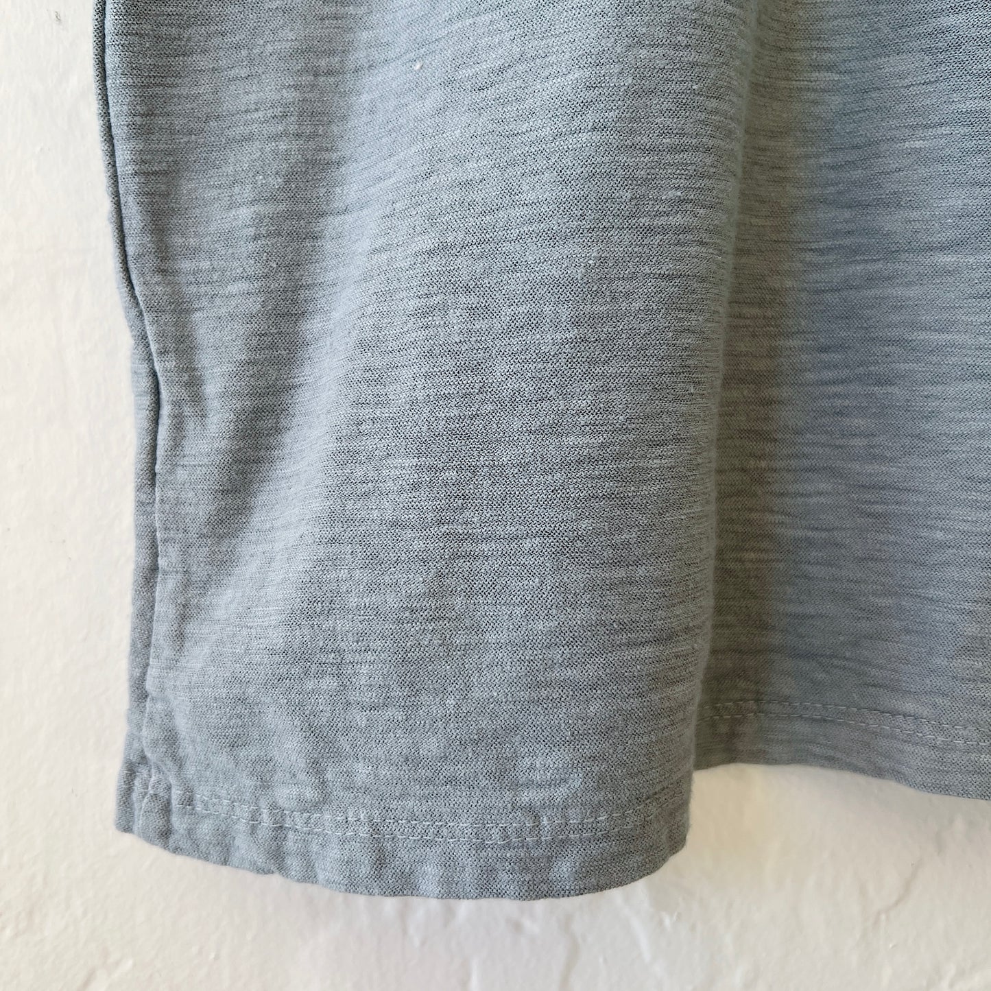 Elbow Sleeve Top in Overcast