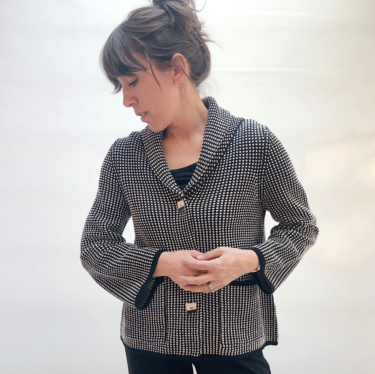 Night & Day Shawl Cardigan in Dove
