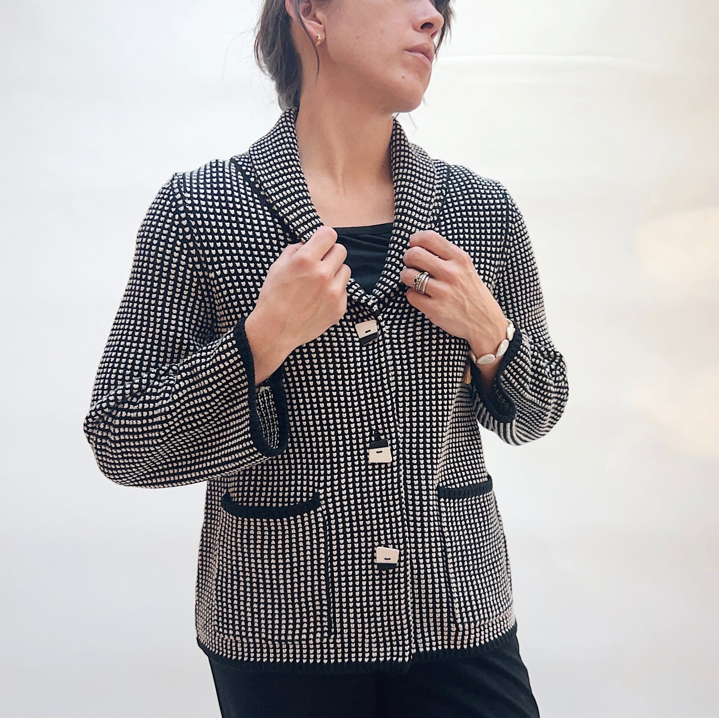 Night & Day Shawl Cardigan in Dove
