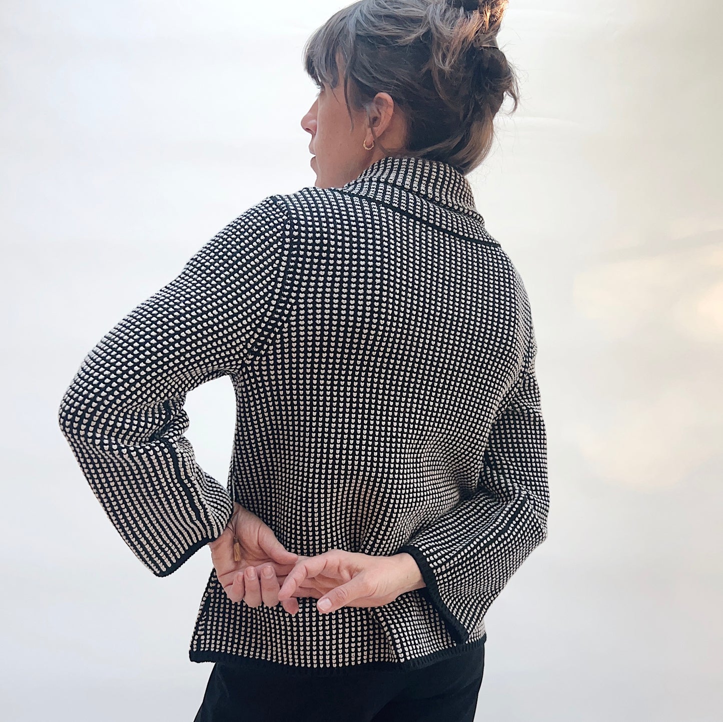 Night & Day Shawl Cardigan in Dove