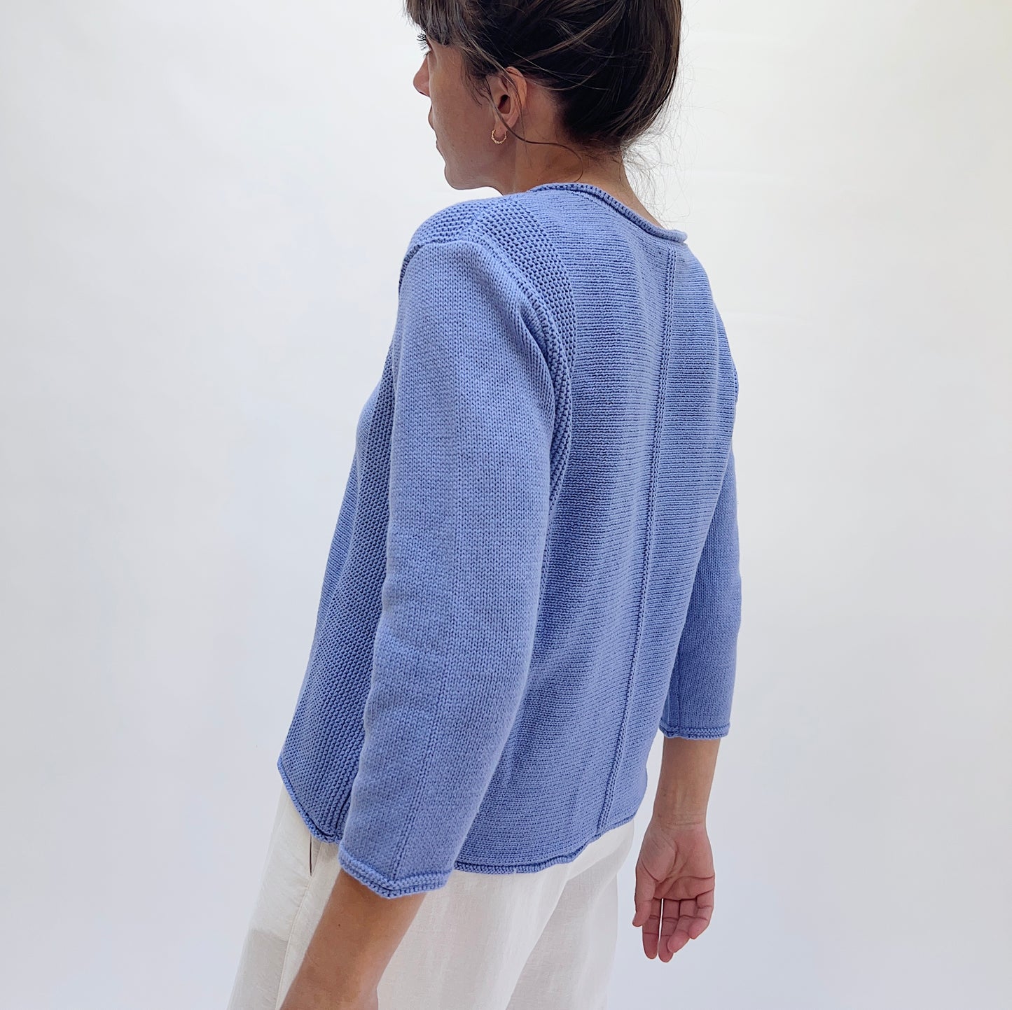 Shoreside V-Neck in Iris