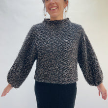 Load image into Gallery viewer, Bryn Walker | Anna Sweater in Nero Knit
