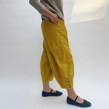 Load image into Gallery viewer, Eleven Stitch | Snap Doreen Pant in Mustard
