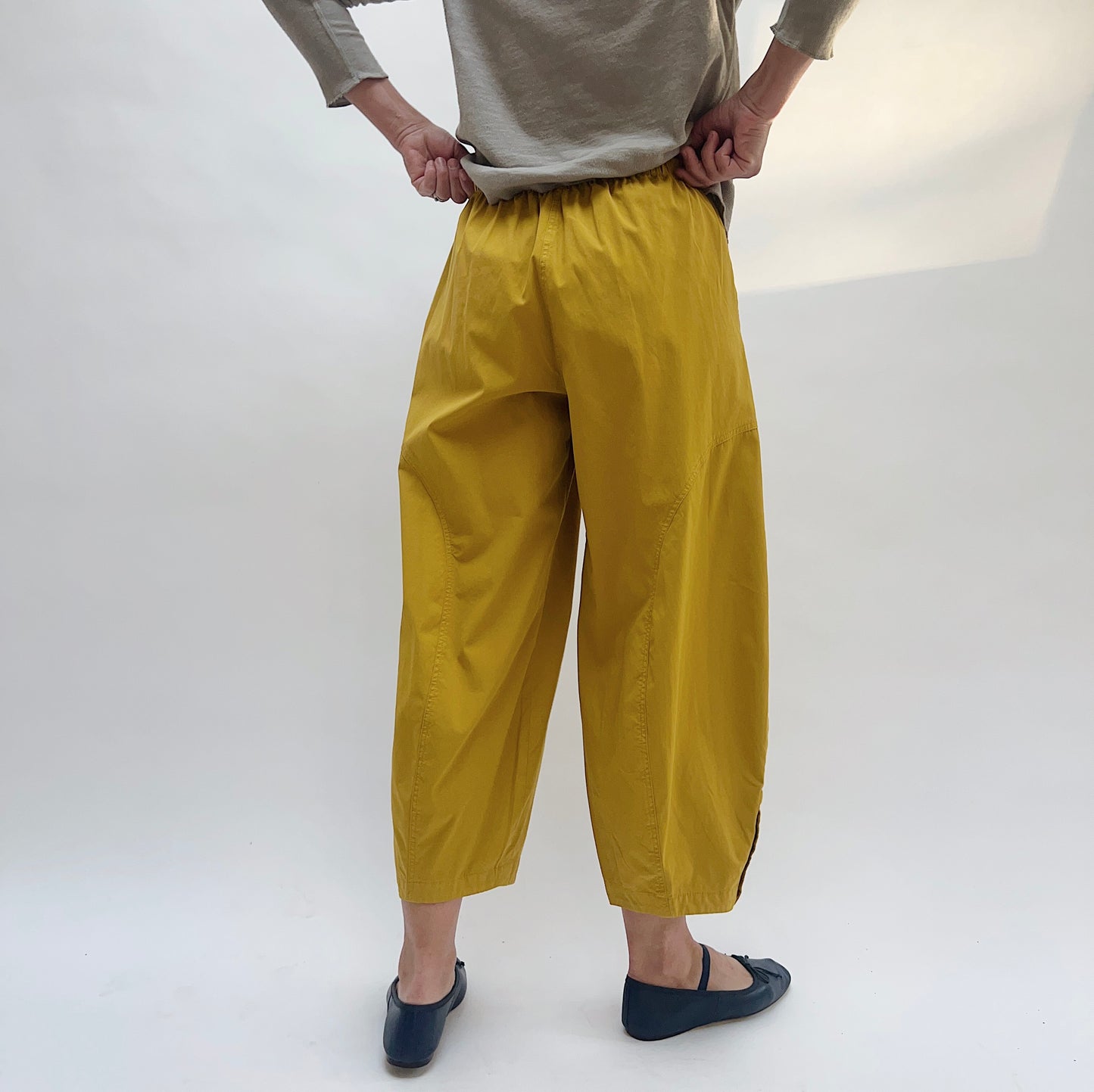 Eleven Stitch | Snap Doreen Pant in Mustard