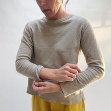 Load image into Gallery viewer, North Star Base | Double Cotton Layer Tee in Artichoke
