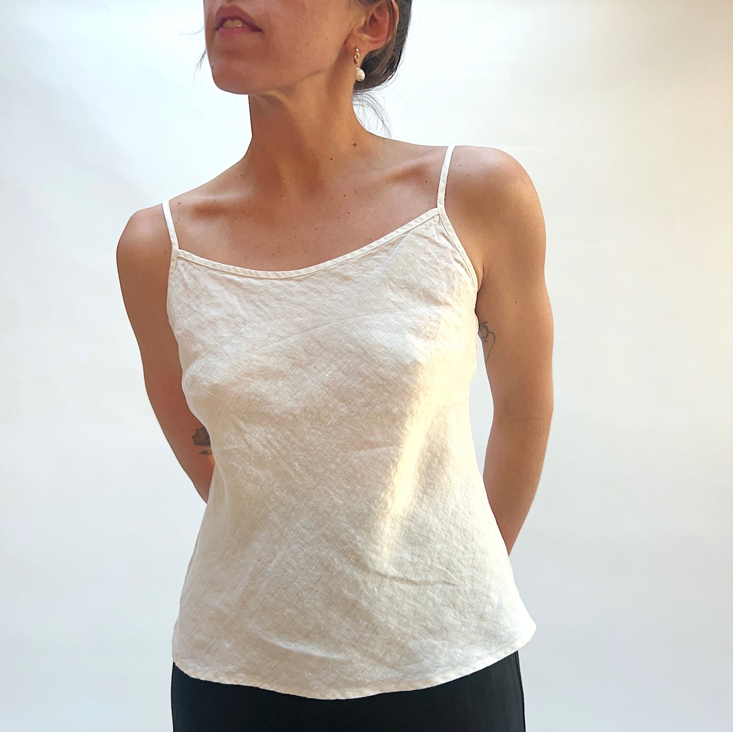 Lucy Tank in Cream