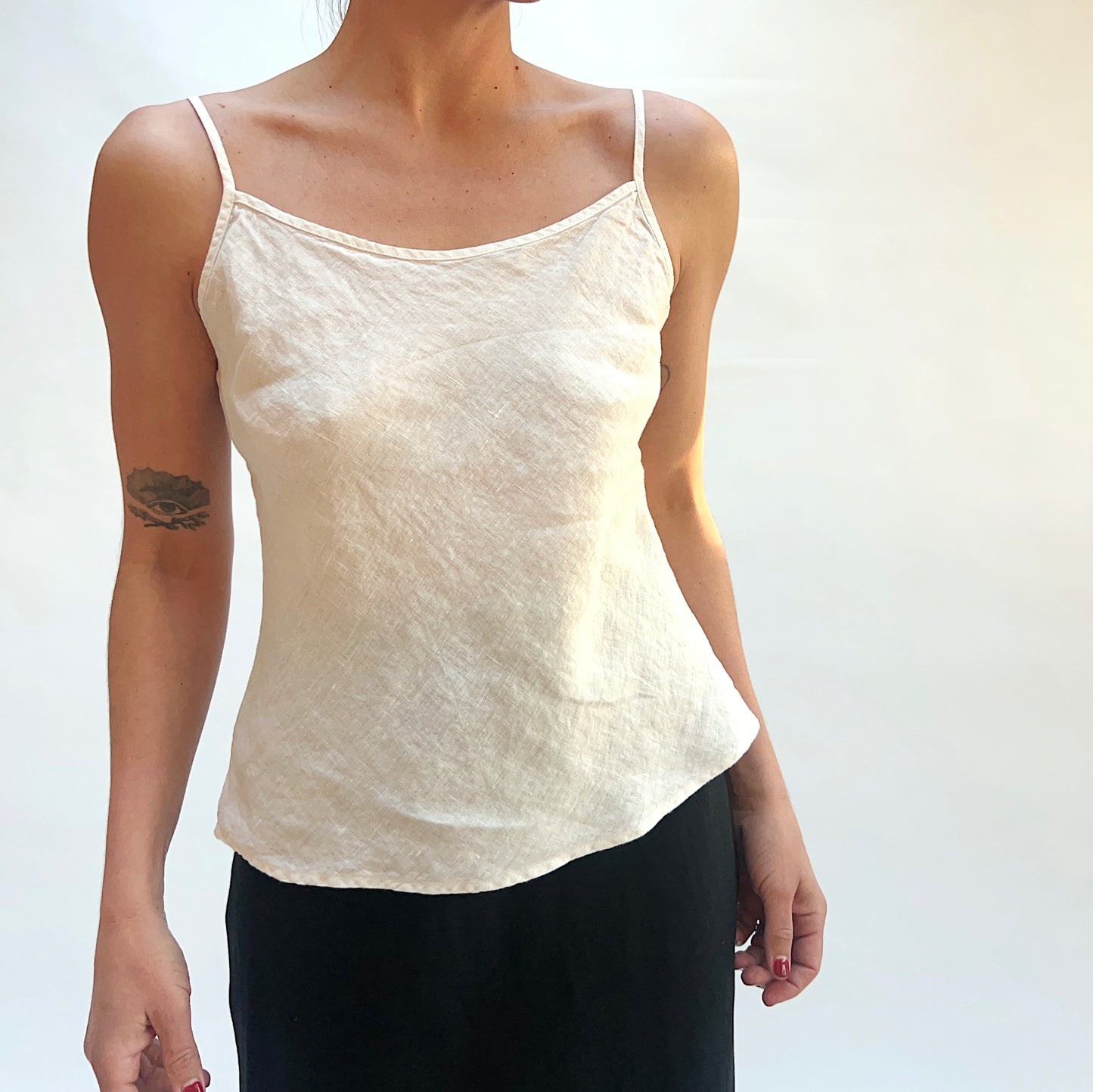 Lucy Tank in Cream