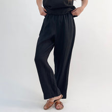 Load image into Gallery viewer, Bryn Walker | Linen Anka Pant in Black
