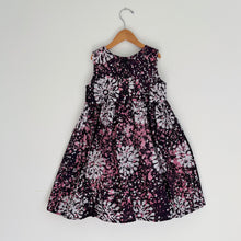 Load image into Gallery viewer, Fahari Bazaar | Girls Tank Dress in White &amp; Pink Floral Speckle
