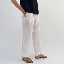 Load image into Gallery viewer, Bryn Walker | Linen Anka Pant in White
