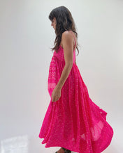 Load image into Gallery viewer, Injiri | Silk Slip Dress in Pink Bandhani
