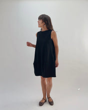 Load image into Gallery viewer, Eleven Stitch | Ponte Bubble Dress in Black
