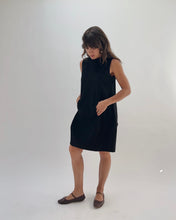 Load image into Gallery viewer, Eleven Stitch | Ponte Bubble Dress in Black
