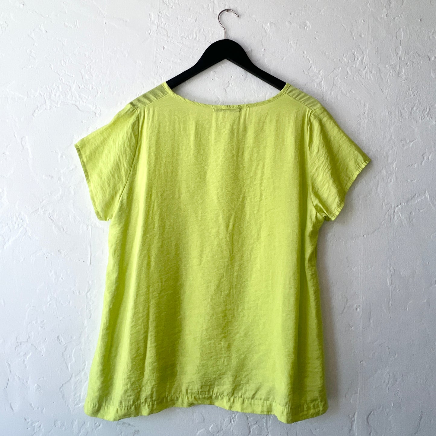 Parachute Cap Sleeve Swing Top in Absinthe