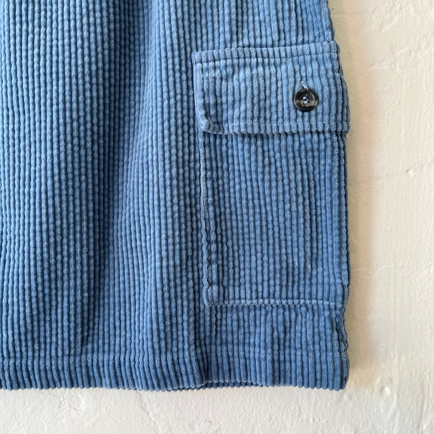 Lux Corduroy Cargo Walking Skirt in Tidal