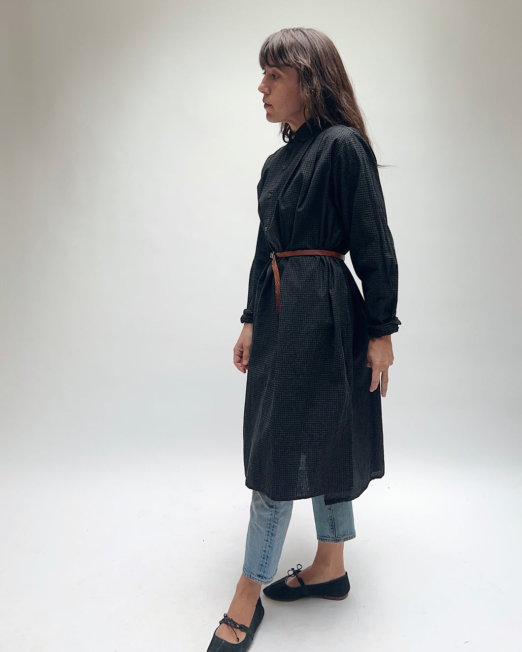 Ichi Antiquités | Sumi Tunic in Gingham Check