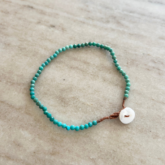 Lena Skadegard | Unknotted Turquoise Bracelet