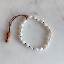 Load image into Gallery viewer, Lena Skadegard | Medium Organic Pearl Tassel Bracelet
