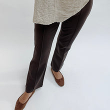 Load image into Gallery viewer, Olivia by Habitat | Kickflare Ponte Pant in Chocolate
