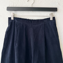 Load image into Gallery viewer, Bryn Walker | Corduroy Pleated Pants in Black
