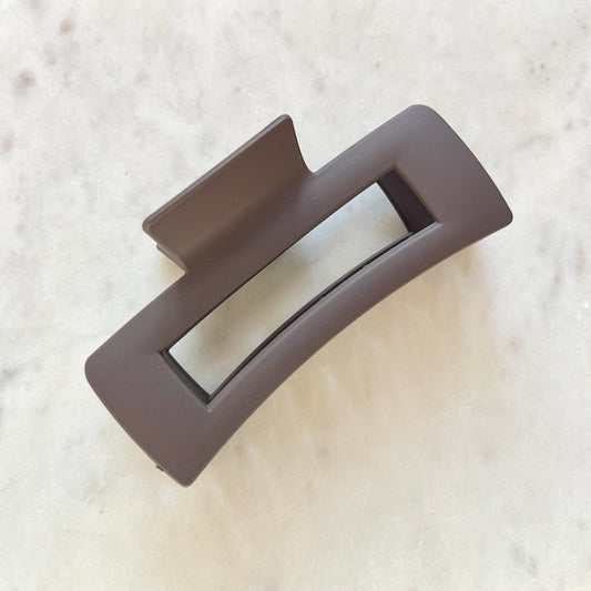 Earthy Plum Hair Claw