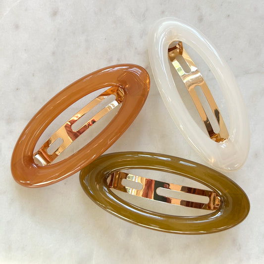 Oval Barrette