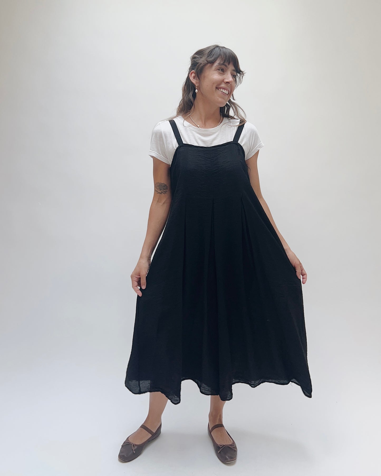 Parachute Jumpsuit in Black