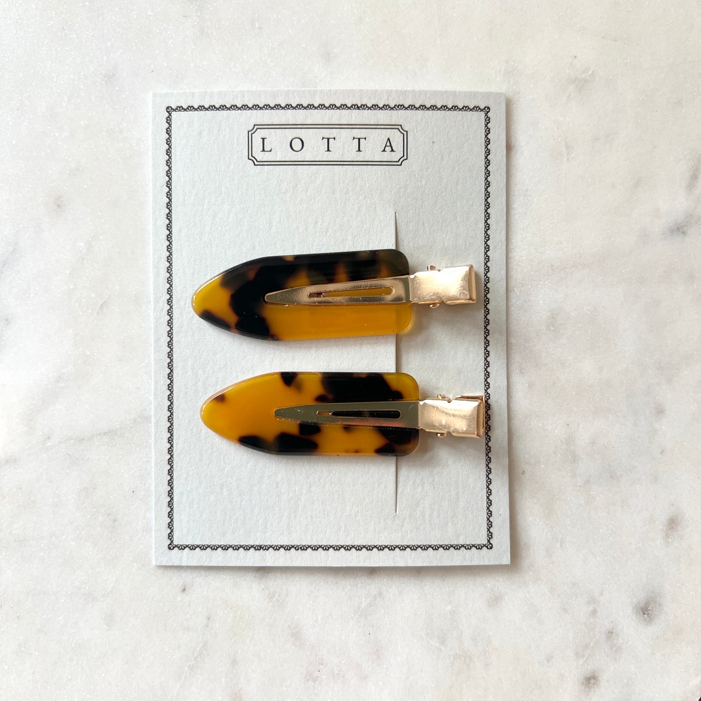 Creaseless Clips in Tortoise