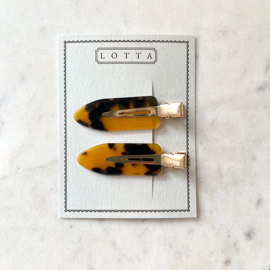 Creaseless Clips in Tortoise