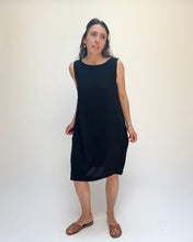 Load image into Gallery viewer, Eleven Stitch | Travel Bubble Dress in Black
