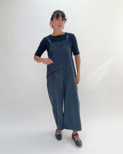 Load image into Gallery viewer, Fenini | Corduroy Jumpsuit Pant in Charcoal
