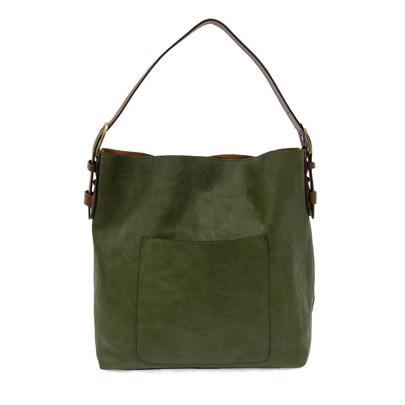 Bucket Tote in Dark Basil