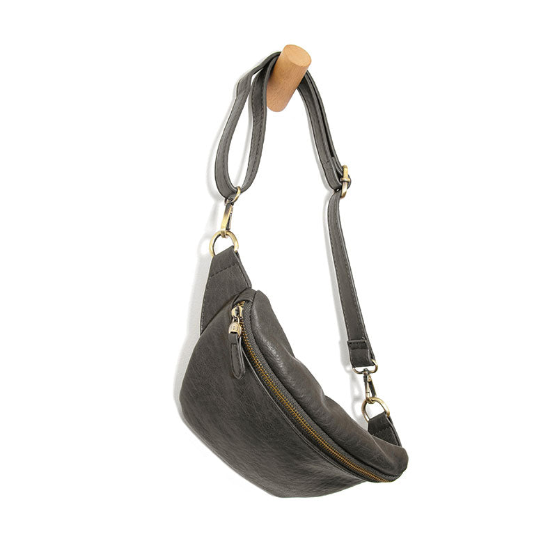 Shiloh Sling Belt Bag in Charcoal