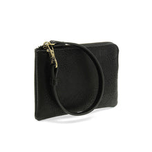 Load image into Gallery viewer, Pippa Wristlet Pouch in Black
