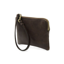 Load image into Gallery viewer, Pippa Wristlet Pouch in Espresso
